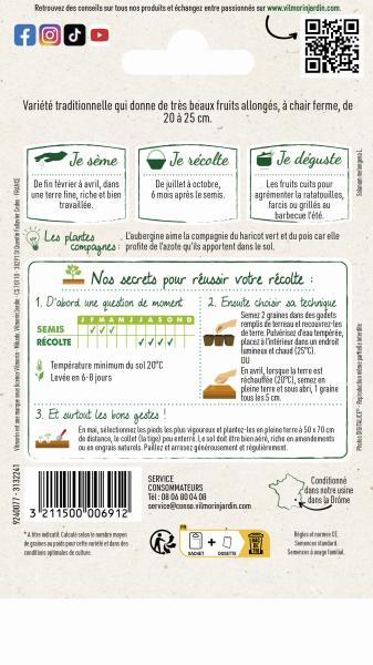Potagères - Aubergine de Barbentane - MEDIA_PACKAGING_VERSO